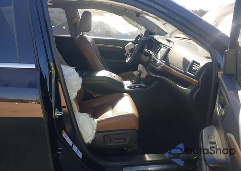 2019 Toyota Highlander Limited z USA, uszkodzony, nr VIN 5TDDZRFH9KS738324